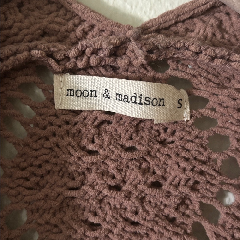 ❌SOLD❌ Moon & Madison Chunky Sweater Cardigan - Picture 4 of 5